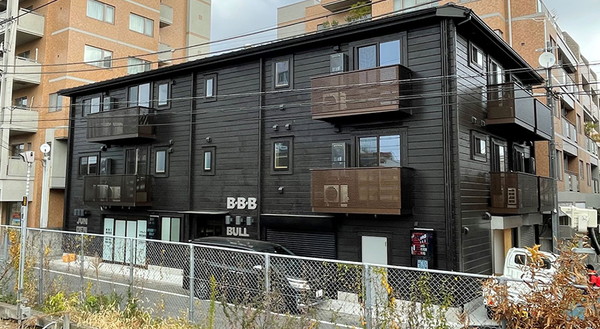 CLTログハウスで建てたアパート